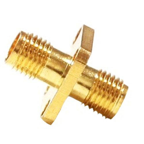 1pc SMA Female to Male/ Female Jack 4-hole Panel Chassis RF Adapter Connector - Picture 5 of 6