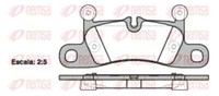 Remsa BremsbeläGe Bremsbelegsatz Hinten FüR VW Touareg Porsche Cayenne 911