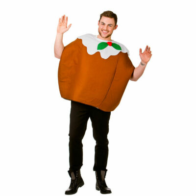 Weihnachtspudding Kostüm Erwachsene Essen Komödie Weihnachten Neuheit Kostüm Outfit