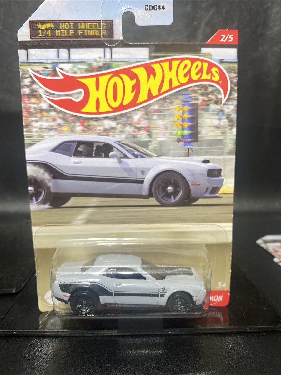 Hot wheels 1/4 Mile- '18 Dodge Challenger SRT Demon Car | eBay