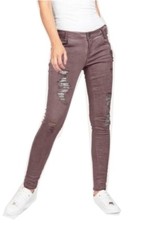 Blue Monkey Jeans Honey Destroyed Stretch  W25 W26 W27 W28 Länge 32 - NEU