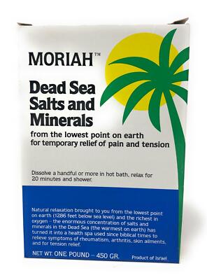 Moriah Totes Meer Bad Salze und Mineralien 450g