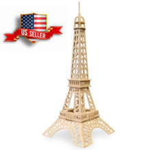 Eiffel Tower Puzzle 3D New Kit Diy Paris Playdate Art Gift Play Model Home Decor