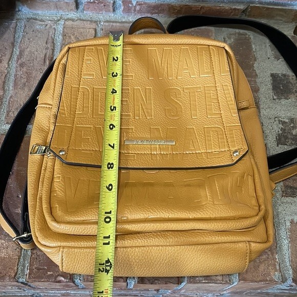 Steve Madden Mustard Yellow BTampa Logo Square Embossed  display picture 1