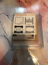 Stampin Up Joliment Encadr  Stamps Set of 4 NIP