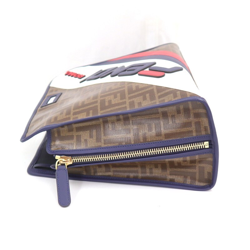 FENDI FILA collaboration peekaboo defender bag cover handbag