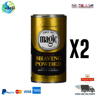 2 x SoftSheen-Carson | Magic | Duftendes Rasierpulver (4,5oz)