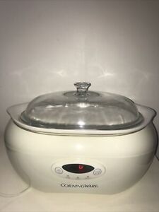 CORNINGWARE 6 qt Digital Programmable CROCK POT model SC-60 pre-owned