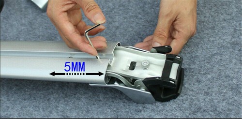 2PCS Crossbar Cross Bar Roof Rack Rail Carrier Fits for KIA Carnival 2021-2024 - Picture 8 of 11