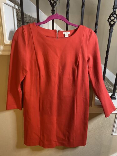 J Crew Factory Dress Size S-Red