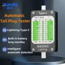 RUGAO V68 Automatic Tail Plug Test for Android Type-C For iphone Detection Tool