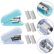  2 Sets Paper Stapler Staplers for Desk Ergonomic Office Supplies