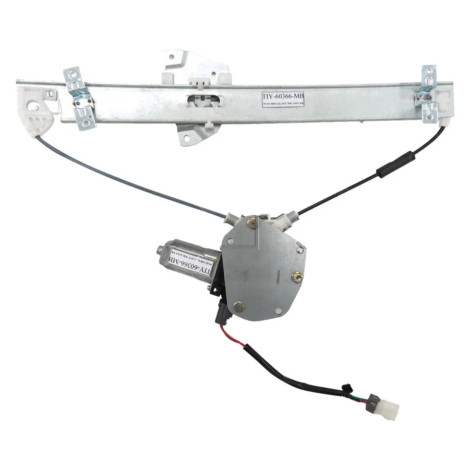 For Mitsubishi Galant 99-03 Window Regulator and Motor Assembly Front Passenger - Imagem 2 de 3