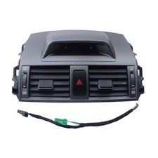For Toyota Corolla 2009-2013 Center Dash Ac Outlet Air Vent With Clock Wheels