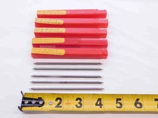 5pcs NEW DORMER A219 0277 HSS COMBINATION DRILL / COUNTERSINK #1 X 4" LENGTH