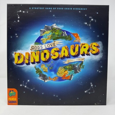 Gods Love Dinosaurs Board Game Pandasaurus Games Strategy Food Chain Kasper Lapp