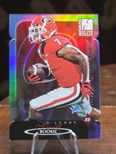 2020 Donruss Elite Football #2KR-DS Dandre Swift Aspirations Die-Cut 16/93 (RC)