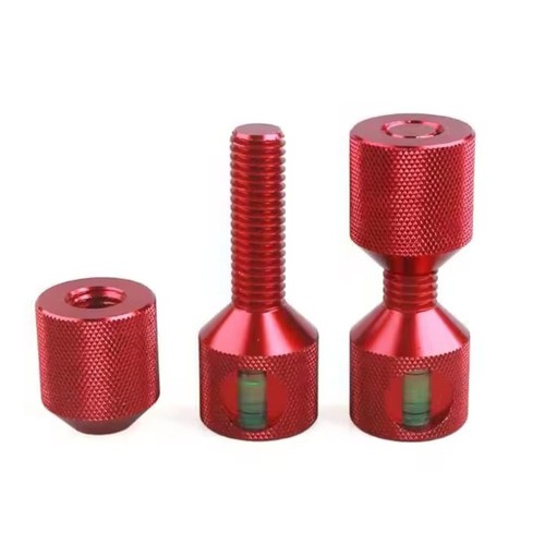 Aluminum Built In Level Two Hole Pins for 150LB Flanges 12 to 14 Inch 2PCS Set - Picture 8 of 8