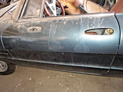 Alfa Romeo Spider Drivers Door Assembly 1974-1990 Solid