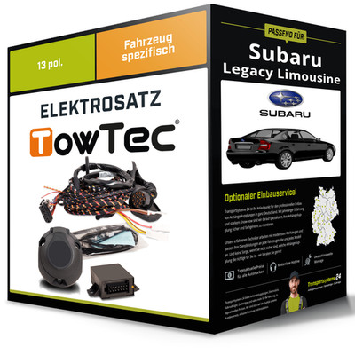 Elektrosatz 13-pol spezifisch für SUBARU Legacy Limousine 04.1999-08.2003 NEU