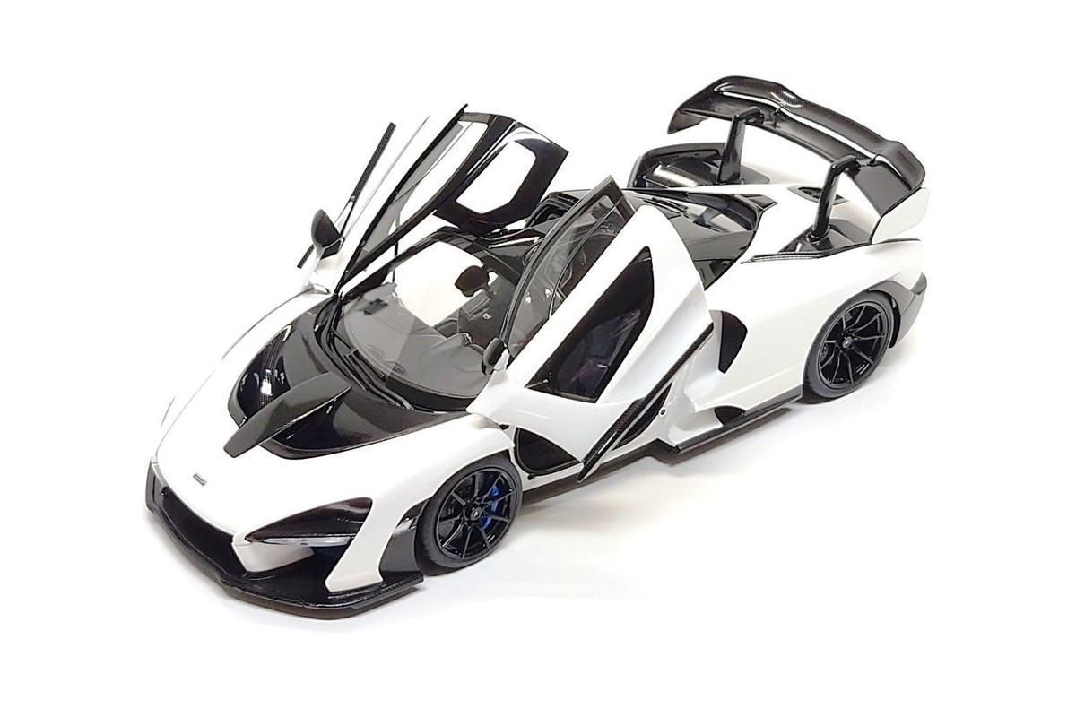 AUTOart 1:18 McLaren Senna in Vision Pure / White | eBay