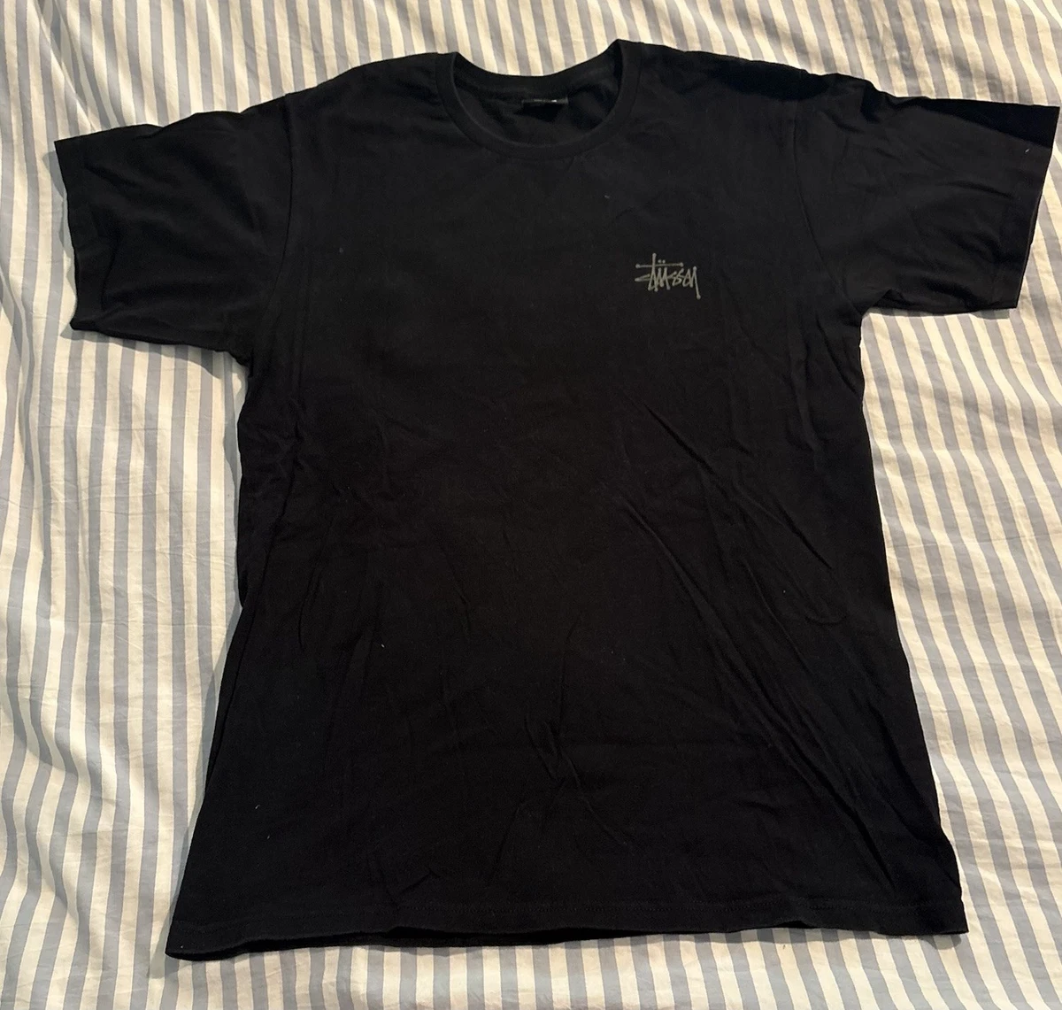 Stussy Black T-Shirts for Men for sale | eBay