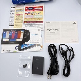 PlayStation Vita PS VITA 3G/Wi-Fi PCH-1100 OLED Handheld Console Black 11 Games