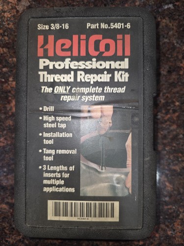 Helicoil Master Thread Repair Kit 3/8”-16 P/N 5401-6 Please see pics Free Ship - Picture 3 of 3