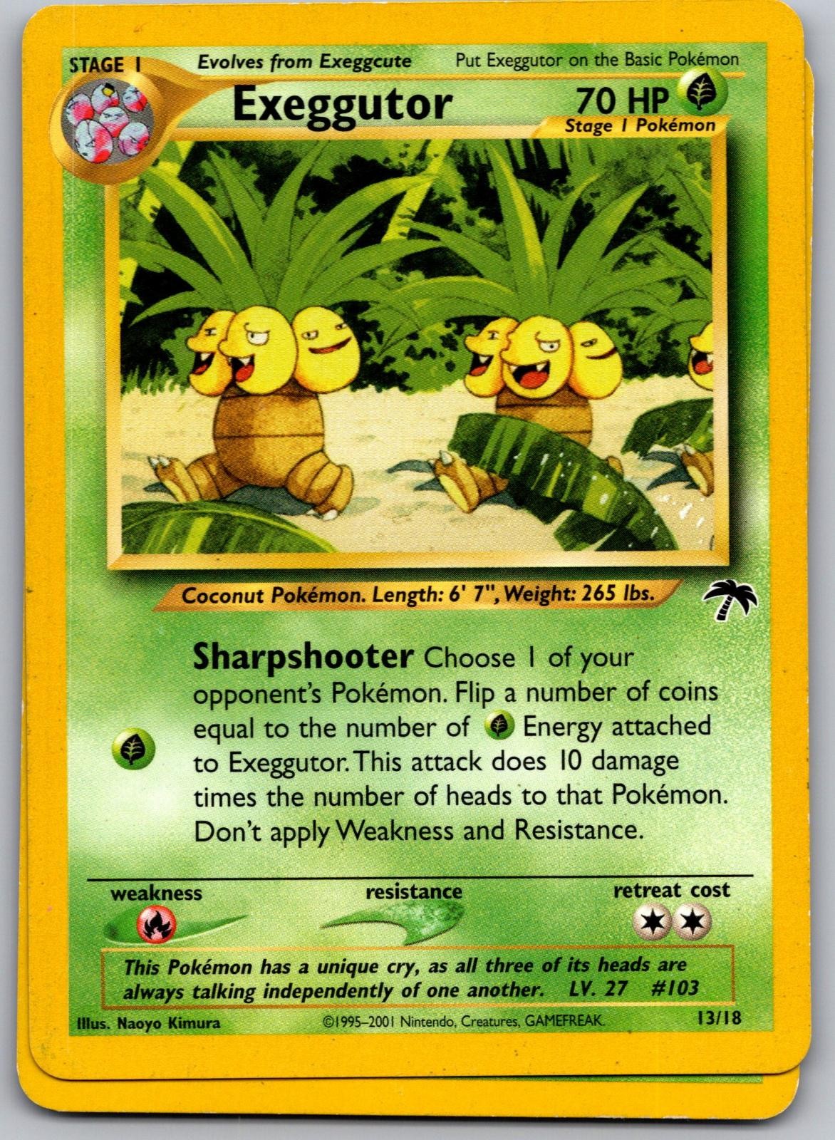 Exeggutor 13/18 NM