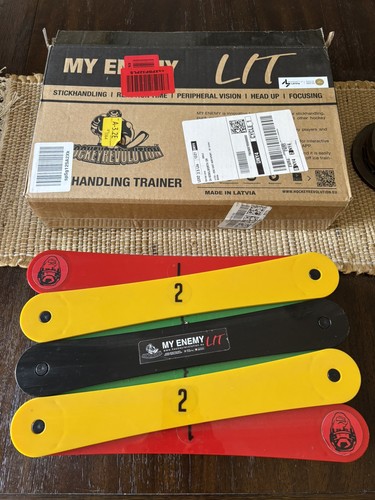 Hockey Revolution My Enemy LIT Stickhandling Trainer Aid Great!
