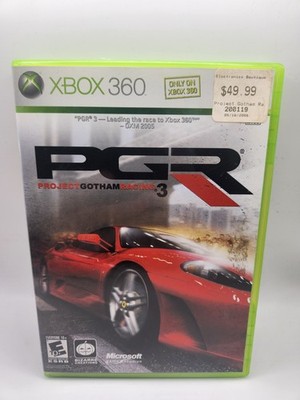Project Gotham Racing PGR 3 (Xbox 360) Cib Cleaned Polished Tested  Read