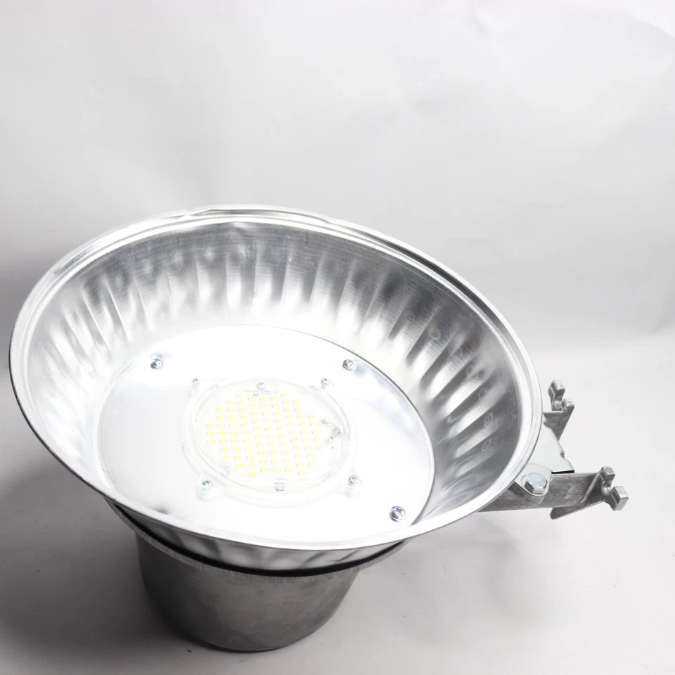 Cooper Lighting Integrated LED Dusk to Dawn Area Light Metallic - Missing Cover - Image 4 of 4