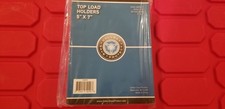 Pack of 25- 5X7 Toploaders-Clear Rigid Standard 5" X 7" Top Loaders