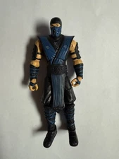 Jazwares Mortal Kombat 9 Sub Zero 6" Action Figure Rare NO WEAPON AS IS