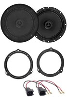 Blaupunkt 16,5Cm 60Watt 2-Wege Lautsprecher FüR Ford Focus 04-10 HecktüR Auto Bo