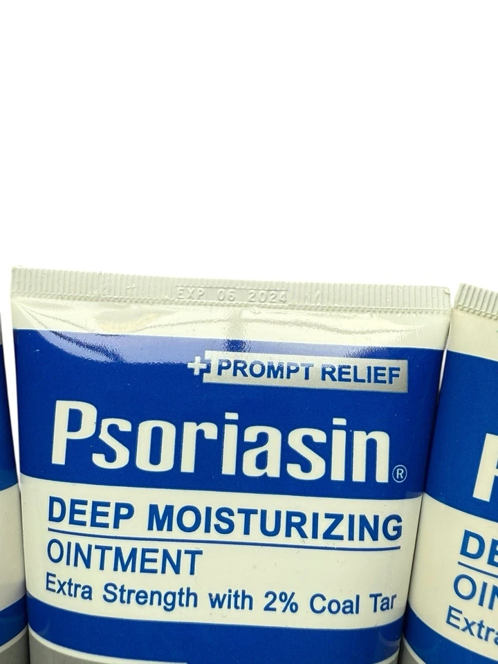 Nova pomada hidratante profunda de psoriasina para psoríase x3 4,2 oz LEIA a descrição - Imagem 4 de 4