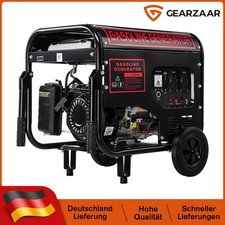 4 Takt Benzin Stromerzeuger E-start  CE Generator 5KW 2x 220 V / 1x 12 V Tragbar
