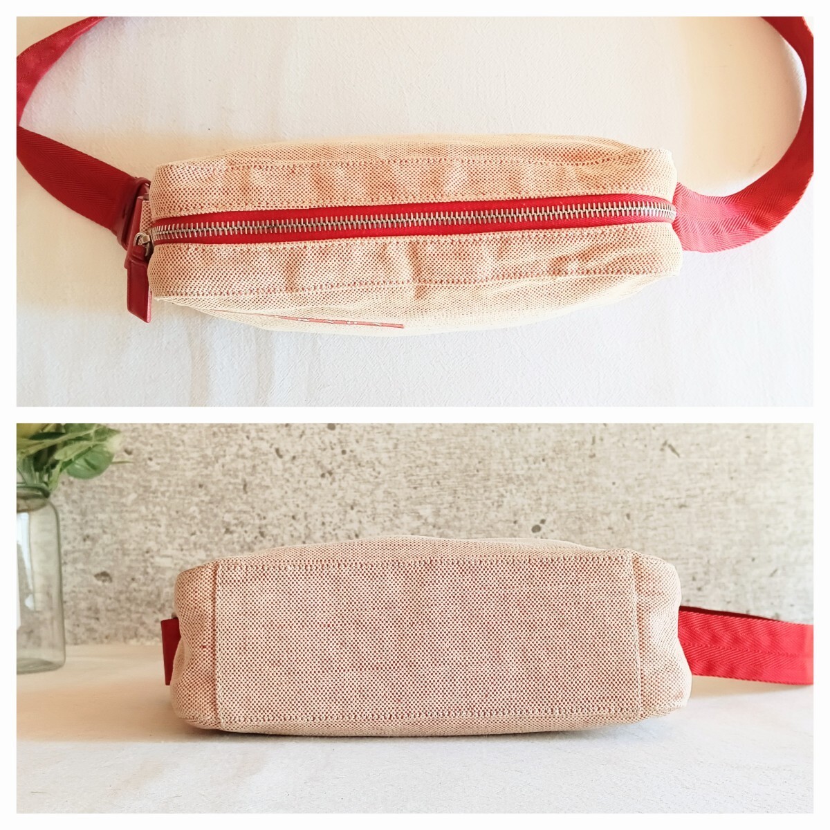 Prada Sport Archive Shoulder Pouch Bag Black Nylon Vintage Authentic thumbnail 6