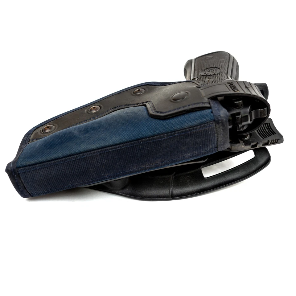 Italian Police POLIZIA Beretta 92FS Right Holster Fits 92, 92FS, M9A1, M9A3 - Image 3 of 4