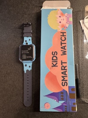 2G Kinder-Smartwatch mit GPS, Videoanruf & SOS   Blau