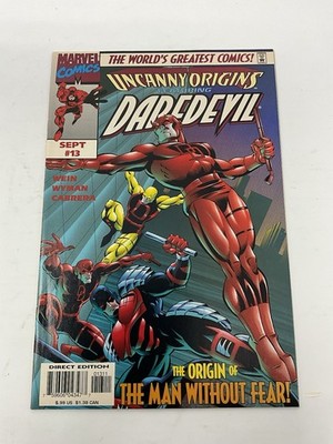 1997 Uncanny Origins Featuring Daredevil #13 Marvel Comics NM UNREAD!