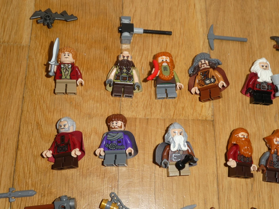 Lego Hobbit Minifiguren 13 Zwerge & Bilbo 79003 79010 79001 79004 79002 - Bild 2 von 4