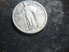 1920-D F VF Full Date Standing Liberty Quarter Nice Coin MVX