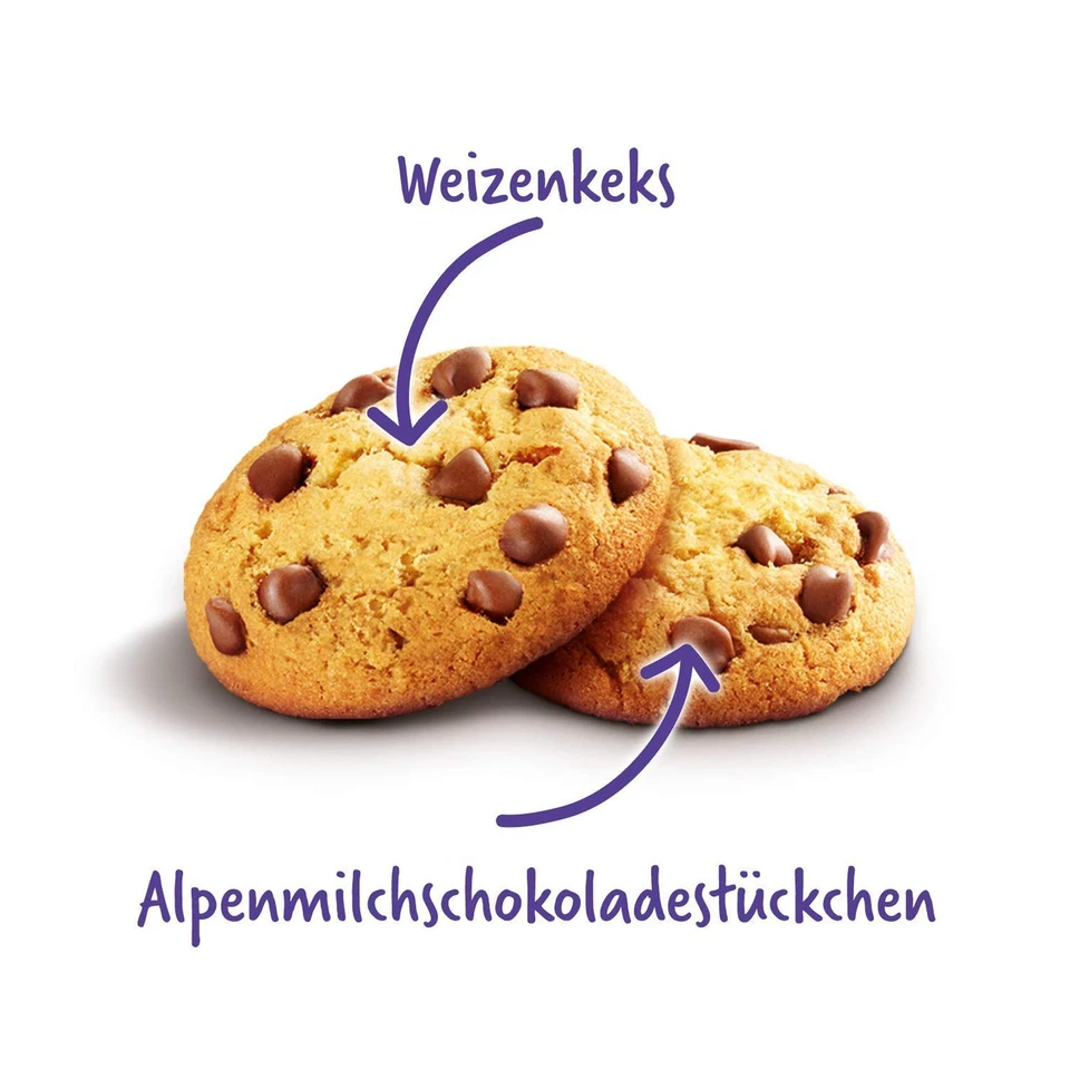Milka Cookies Sensations 24 x 52g Mini Küchlein – Einzeln verpackt - Bild 3 von 3