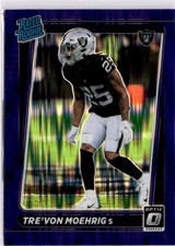 2021 Donruss Optic #271 Tre'von Moehrig Purple Shock Rookie (G)