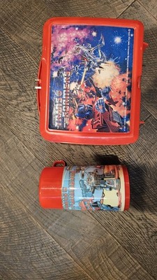 Vintage 1984 Original TRANSFORMERS Lunch Box (Aladdin Hasbro)