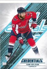 #41 TOM WILSON 2024-25 Upper Deck Credentials WASHINGTON CAPITALS