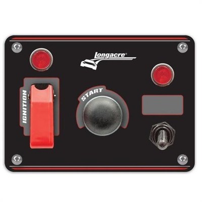 Longacre  52-44866 Flip-Up Start/Ignition Panel w/Acc, Light