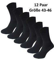 Garcia Pescara 12 Paar Classic Socken StrüMpfe Baumwolle Schwarz GrößE 43 - 46