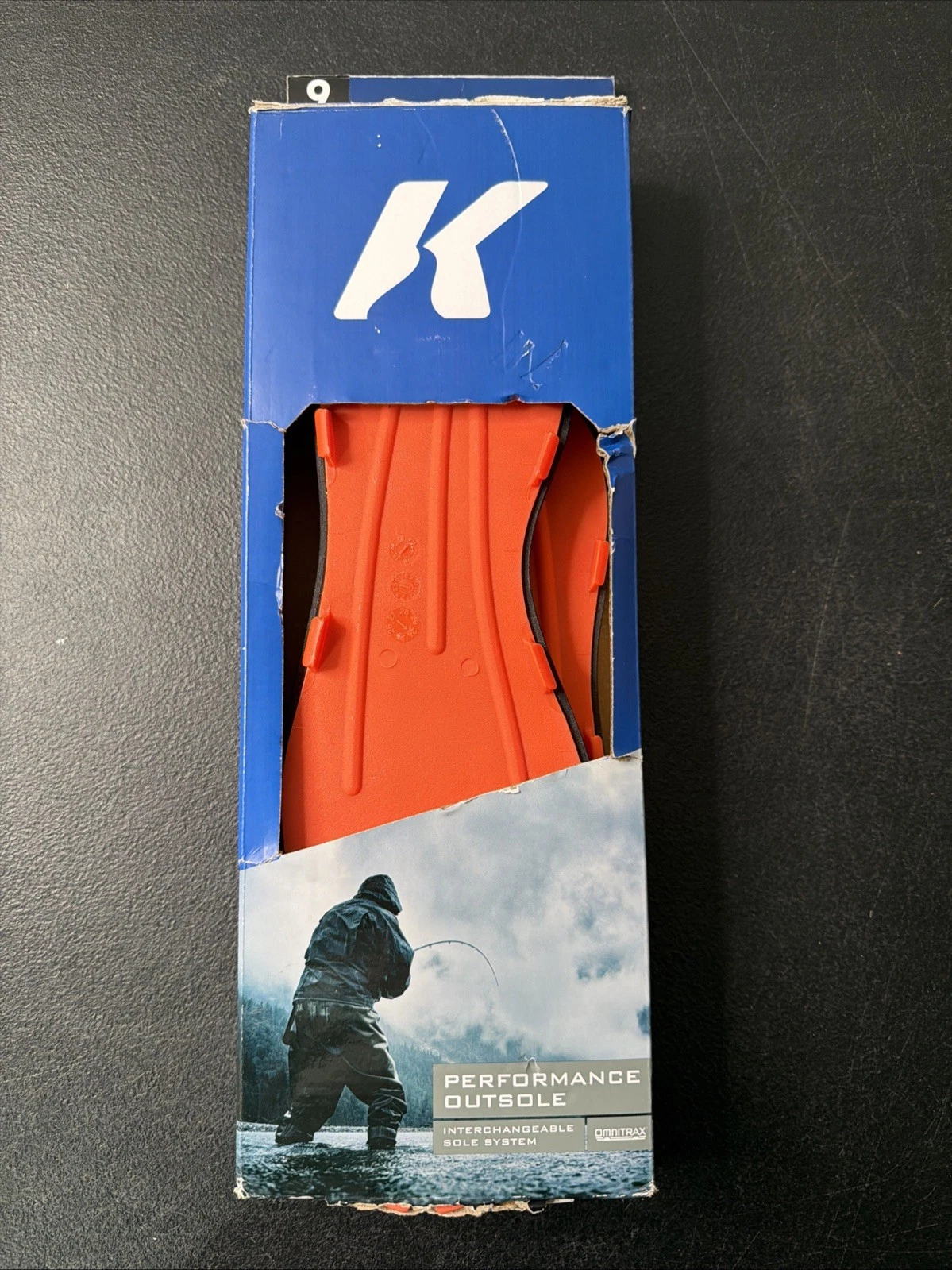 Korkers OmniTrax v3.0 Interchangeable Wading Shoe Soles - Triple Threat Size 9